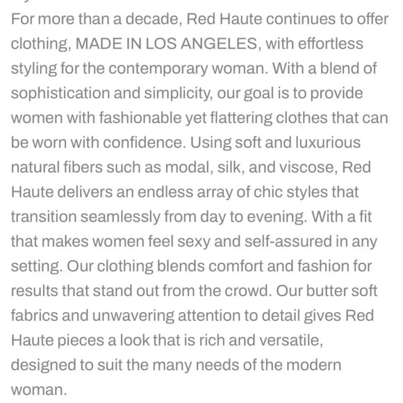 NWT Haute Red Classic Printed Hacci Jogger - Picture 12 of 12